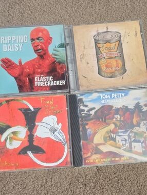 Mixed Rock CD Lot — Tripping Daisy, Toad The Wet Sprocket, Tom Petty